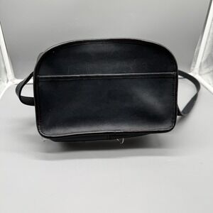 Vintage Coach Camera Bag 9760 Navy Leather Crossbody Purse NYC USA  No Hang Tag